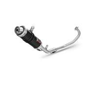 Y.047.LXB - Scarico Completo Mivv GP STEEL BLACK YAMAHA MT-125 15- YZF R125 14-
