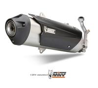 MIVV Scarico completo Urban acciaio inox C.YA.0007.B per MBK Skycruiser, Yamaha X-City/X-Max 125