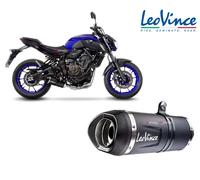 Scarico completo 2/1 Leovince LVONE EVO BLACK Omo YAMAHA MT07 2017 2020 14251EKB