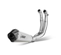 SCARICO COMPLETO 2X1 DELTA RACE ACCIAIO INOX MIVV PER APRILIA TUONO 660 2021-202