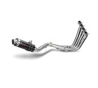 MIVV Scarico completo GP per Yamaha T-Max 500 2008-2011 silenziatore Carbonio o Titanio