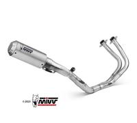 K.044.SM3X - Scarico Completo Mivv MK3 Inox KAWASAKI NINJA 650 / Z650 (17-)