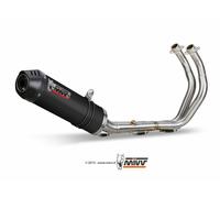 Mivv Scarico Completo YAMAHA MT-07 / FZ-07 2014 > 2022 OVAL CARBON carbon cap