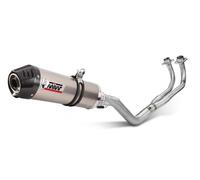 SCARICO COMPLETO 2x1 MIVV OVAL TITANIO CARBONIO KAWASAKI Z650 2017-2021