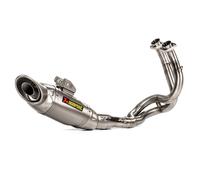 Akrapovic Sistema Di Scarico Completo Non Omologato Kawasaki Ninja Z650 Racing Line Double Lambda Sensor