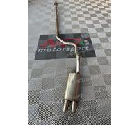 Scarico Completo Alfa romeo mito Centrale Diretto+ fi - SCEGLI IL DIAMETRO 65 mm