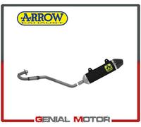 Scarico Completo Arrow All Nero Col Kat Omo Thun Carb Malaguti XSM125 2019 2020