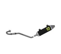 Scarico Completo Arrow Allu Nero Col Kat Omo Thun Acc Malaguti XSM 125 2019 2020