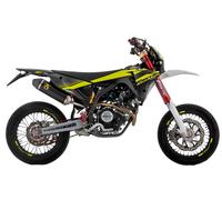 SCARICO COMPLETO ARROW ALLUMINIO DARK PER FANTIC MOTOR XEF / XMF 125 23-24