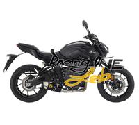 SCARICO COMPLETO ARROW CON CAT. EURO5 E TERMINALE DARK YAMAHA MT-07 21 - 24