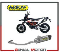 Scarico Completo Arrow Non Omo Titan Race Carb RaceTech per KTM 690END 2019 2020