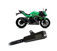 Scarico Completo Arrow Omo Nich Nero PRace F Acci Kawasaki Ninja 125 2019 > 2021