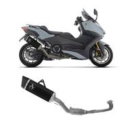 Scarico Completo Arrow Pista NoUso Strad Titanio Dark/Inox YAMAHA T-Max 560 2025
