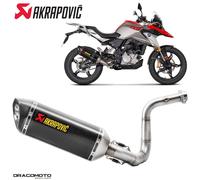 Scarico completo BMW G 310 GS ABS 2017-2024 AKRAPOVIC Carbonio RC S-B3R1-RC/1