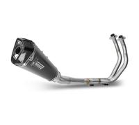 SCARICO COMPLETO 1x1 DELTA RACE INOX NERO MIVV TUONO 660 2020-2021