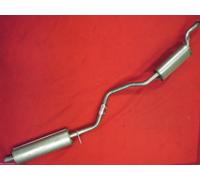 Scarico Completo Endschall- Marmitta Centrale per Fiat Punto 176 1,2 58 60PS