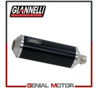 Scarico Completo Giannelli Terminale Alluminio Nero per KYMCO AK 550 2017 > 2019