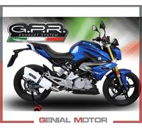 Gpr Exclusive Albus Evo4 G 310 R 17-20 Euro 4 Cat Homologated Full Line System Bianco Homologated