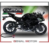 Scarico Completo GPR DEEPTONE INOX Catalizzato KAWASAKI NINJA 650 2017 > 2020