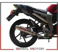 Scarico Completo GPR DEEPTONE INOX Omologato YAMAHA FZ 16 BYSON 160 2010