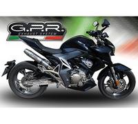 Scarico GPR compatibile con Zontes Zt 310 2021-2023, Deeptone Inox, Scarico completo omologato,fornito con db killer estraibile,catalizzatore e collettore