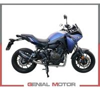 Gpr Exclusive Furore Mt-07 14-16 Euro 3 Cat Homologated Full Line System Nero Homologated