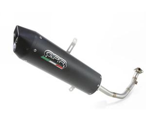 Scarico Completo GPR FURORE NERO No uso Strada Piaggio Vespa LX/V 125 2010 2014