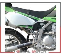 Scarico Completo GPR FURORE NERO Omologato KAWASAKI KLX 250 I.E. 2009 > 2016
