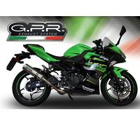 Scarico Completo GPR Kawasaki Ninja 400 2018/2022 e4 M3 Inox NON omologato