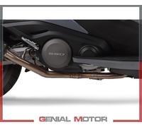 Gpr Exclusive M3 Inox Ak 550 17-20 Euro 4 Cat Homologated Full Line System Argento Homologated
