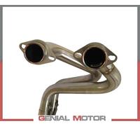 Gpr Exclusive M3 Natural Titanium Er 6 N/f 12 Euro 3 Cat Homologated Full Line System Argento Homologated