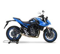 Gpr Exhaust Systems M3 Black Titanium Suzuki Gsx-8s 2022-2024 E5 Round Homologated Full Line System Argento Homologated