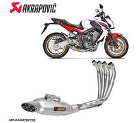 Scarico completo HONDA CBR 650 F 2014-2016 AKRAPOVIC S-H6R12-HAFT