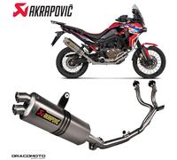 Scarico completo HONDA CRF 1100 L ABS Africa Twin Adventure Sports DCT 2020-2...