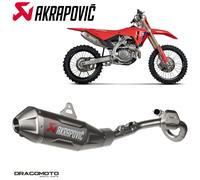 Scarico completo HONDA CRF 450 RWE Works Edition 2025 AKRAPOVIC RC S-H4E1-FDHLT