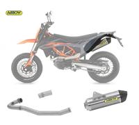 Scarico Completo Kat Arrow Race-tech Carbon Cap Tita Ktm 690 Smc R 2021 > 2023