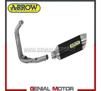 Scarico Completo Kat Arrow Thunder All Nero Yamaha Tracer 700 2017 > 2019