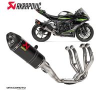 Scarico completo KAWASAKI ZX-6 R 636 ABS 40th Anniversary 2024 AKRAPOVIC Carb...