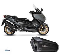Scarico completo Leovince LV-12 Inox BLACK YAMAHA TMAX 560/TECH MAX 2020 2024