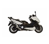 14013 - Scarico Completo LeoVince NERO Inox YAMAHA T-MAX 500 (08-11)
