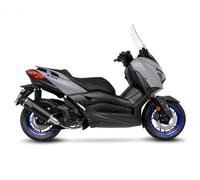 14078U - Scarico Completo LeoVince NERO Inox YAMAHA X-MAX 125/TECH MAX (21-23)