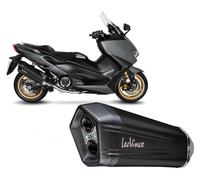Scarico Completo Leovince Omol LV-12 Inox BLACK YAMAHA T-MAX 560 /TECH 2020 2023