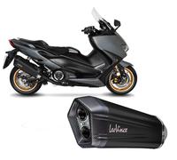 Scarico Completo Leovince Omol LV12 Inox BLACK YAMAHA TMAX 560 /TECH M 2020 2023