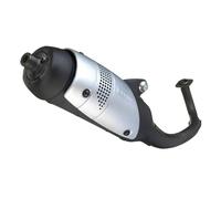 5517 - Scarico Completo LeoVince TOURING Inox Nero MALAGUTI F15 FIREFOX (96-98)