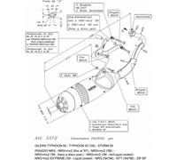 Scarico Completo Leovince Touring Piaggio Nrg=Mc2 Rotor Rear Brake 1998 > 1999
