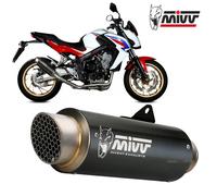 Scarico Completo MIVV GP PRO Black Inox Nero per HONDA CB 650 F 2014 > 2018