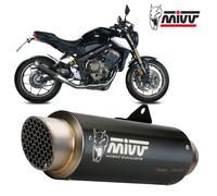 Mivv Gp Pro Slip On Carbon/Titan/Black Steel