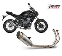 Mivv Scarico Completo per YAMAHA MT-07 / FZ-07 2021 > 2022 GPpro TITANIUM HIGH