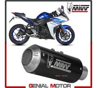 Scarico Completo MIVV Impianto Completo Carbonio per YAMAHA YZF R25 2015 > 2024