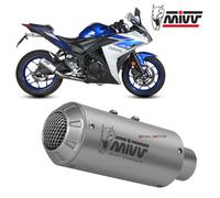 Scarico Completo MIVV Impianto Completo Inox per YAMAHA YZF R25 2015 > 2023